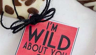 ﻿Wild About You Valentine Cookies