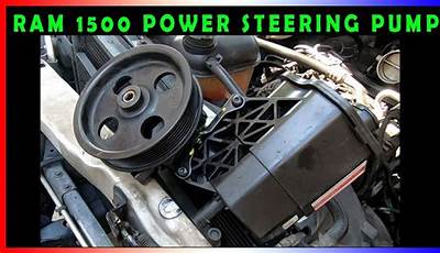 05 Dodge Ram 1500 Power Steering Pump