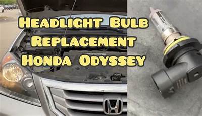 05 Honda Odyssey Headlight Bulb