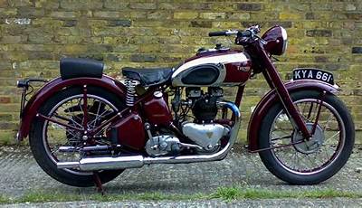 1950 Triumph Motorcycle