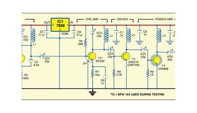 20 Km Long Range Fm Transmitter Circuit