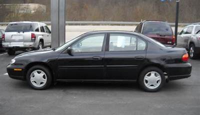 2000 Black Chevy Malibu