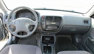 2000 Honda Civic Si Interior
