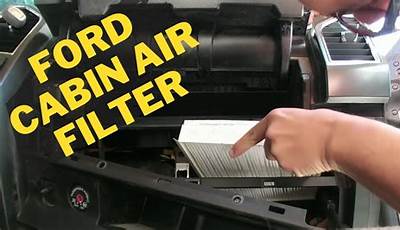 2008 Ford Edge Cabin Air Filter