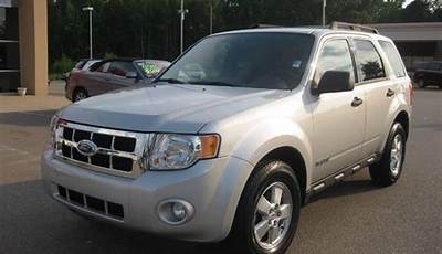 2008 Ford Escape Xlt Silver