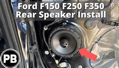 2012 Ford F150 Rear Door Speaker Size