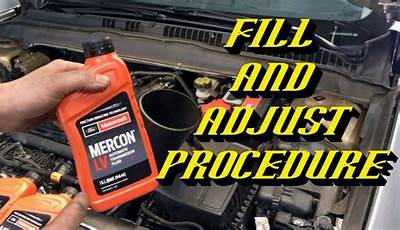2013 Ford Fusion Transmission Fluid Capacity