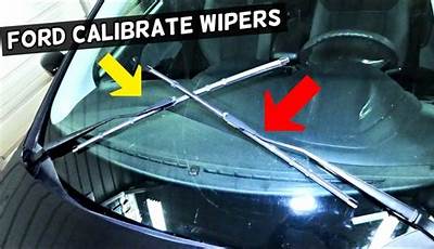 2013 Ford Fusion Windshield Wipers Size