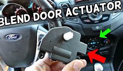 2015 Ford Escape Blend Door Actuator Location