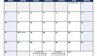 23-24 Calendar Printable