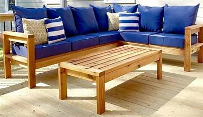 2X4 Patio Coffee Table Diy