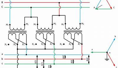 3 Phase Transformer Circuit Diagram