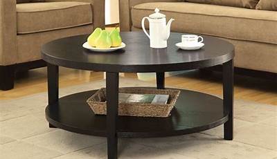 36 Inch Round Coffee Tables
