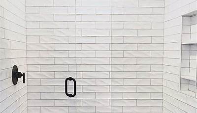 3X12 Subway Tile Bathroom Shower Walls Vertical