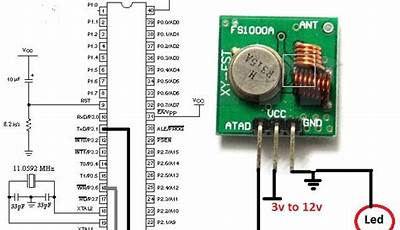 433Mhz Rf Transmitter And Receiver Circuit Diagram Pdf