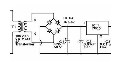 5V Dc Power Supply Schematic