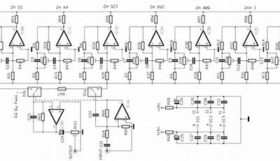 7 Band Graphic Equalizer Circuit Diagram
