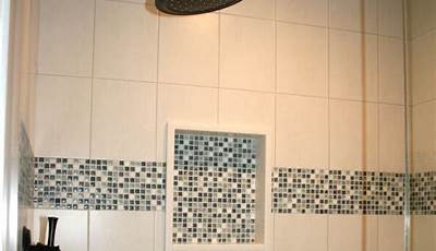 Accent Tile On Shower Ceiling