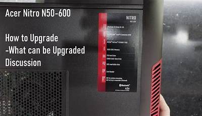 Acer Nitro N50-600 Manual