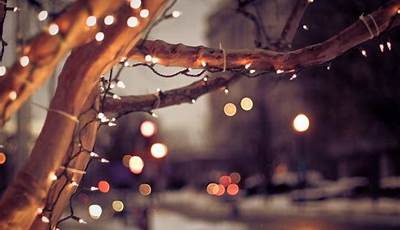 Aesthetic Christmas Wallpaper Lights