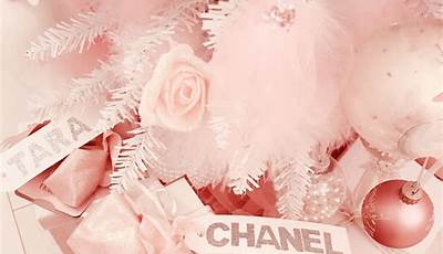 Aesthetic Christmas Wallpaper Pink