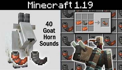 All Minecraft Goat Horn Sounds