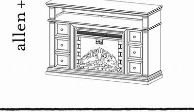 Allen + Roth Fireplace Manual