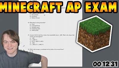 Ap Minecraft Exam
