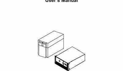 Apc Smart Ups C1000 Manual