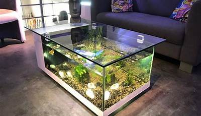 Aquarium Fish Tank Coffee Tables