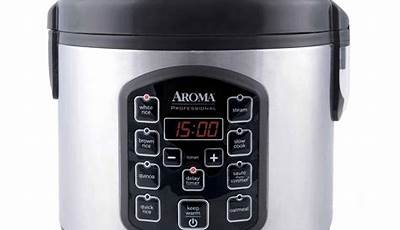 Aroma Rice Cooker Manual 8 Cup