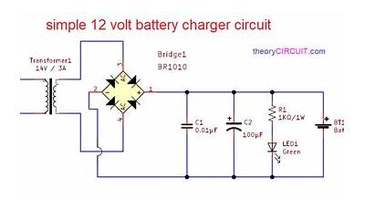 Automatic 12V Battery Charger Circuit Diagram Pdf