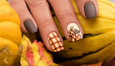 Autumn Nails Design Ideas Simple