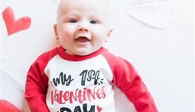 Baby Boy Valentines Day Pictures Outfit