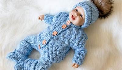 Baby Boy Winter Outfits 0-3 Months
