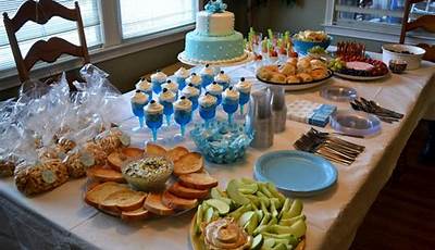 Baby Shower Food Ideas For Boys