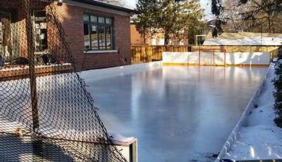 Backyard Hockey Rink Canada