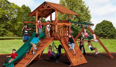 Backyard Playground Installation
