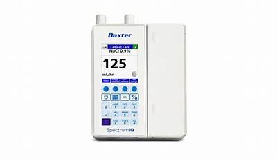 Baxter Spectrum Iq Infusion Pump Manual