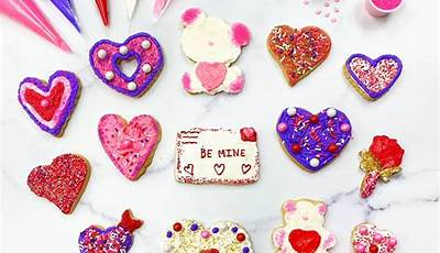 Be My Valentine Cookies Decorated