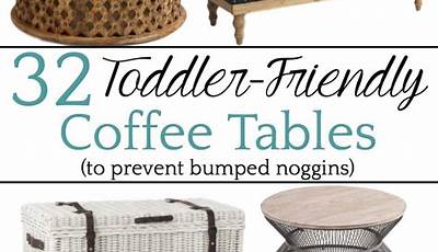 Best Coffee Tables For Kids