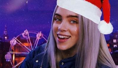 Billie Eilish Christmas Wallpaper Aesthetic