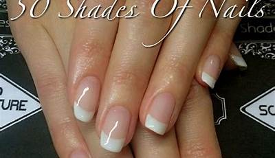 Bio Sculpture Gel Nails Natural French Tips