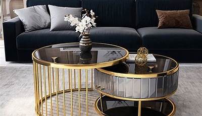 Black And Gold Coffee Table Diy