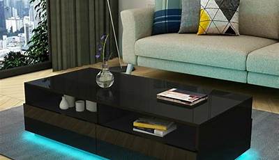 Black And White Living Room Decor Modern Coffee Tables