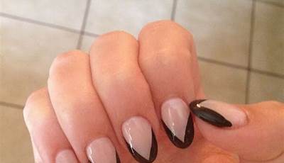 Black French Tips Tutorial