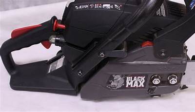 Black Max 16-Inch Chainsaw Manual