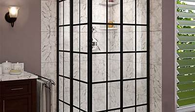 Black Shower Doors