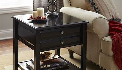 Black Side Tables For Living Room