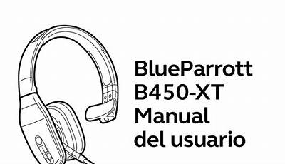 Blueparrott B450-Xt Manual Español
